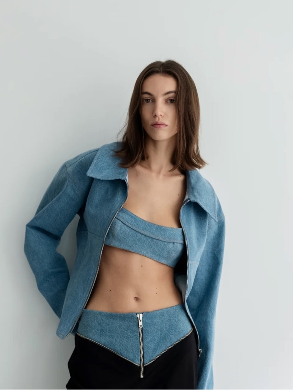 Cekette Nina Jacket and Lola Bralette Set